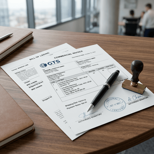 Professional customs documents